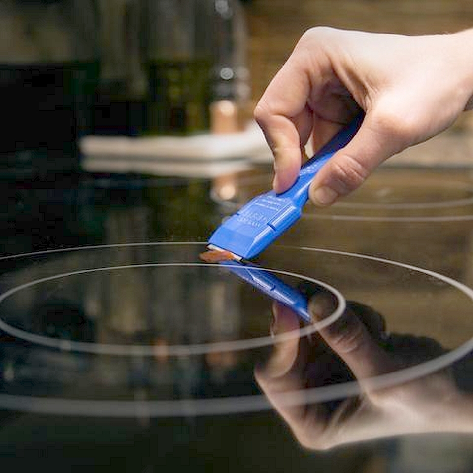 Ceramic & Glass COOKTOP Cleaning KiT = Pads Scraper & Cleaner CERAMA BRYTE 27070