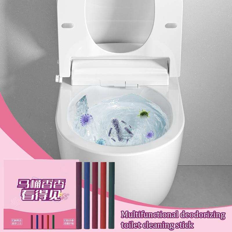 Multi-functional Deodorizing Toilet Cleaning Sticks,Automatic Long-Lasting Fresh