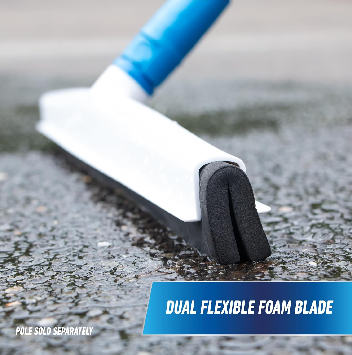 – Professional Aquaflex Uneven Surface Floor Squeegee with Splash Guard, 22″