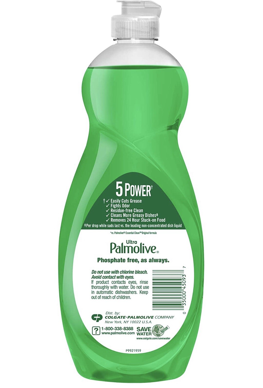 Palmolive Ultra Strength Liquid Dish Soap/Hand Soap, Original – Twin Pack