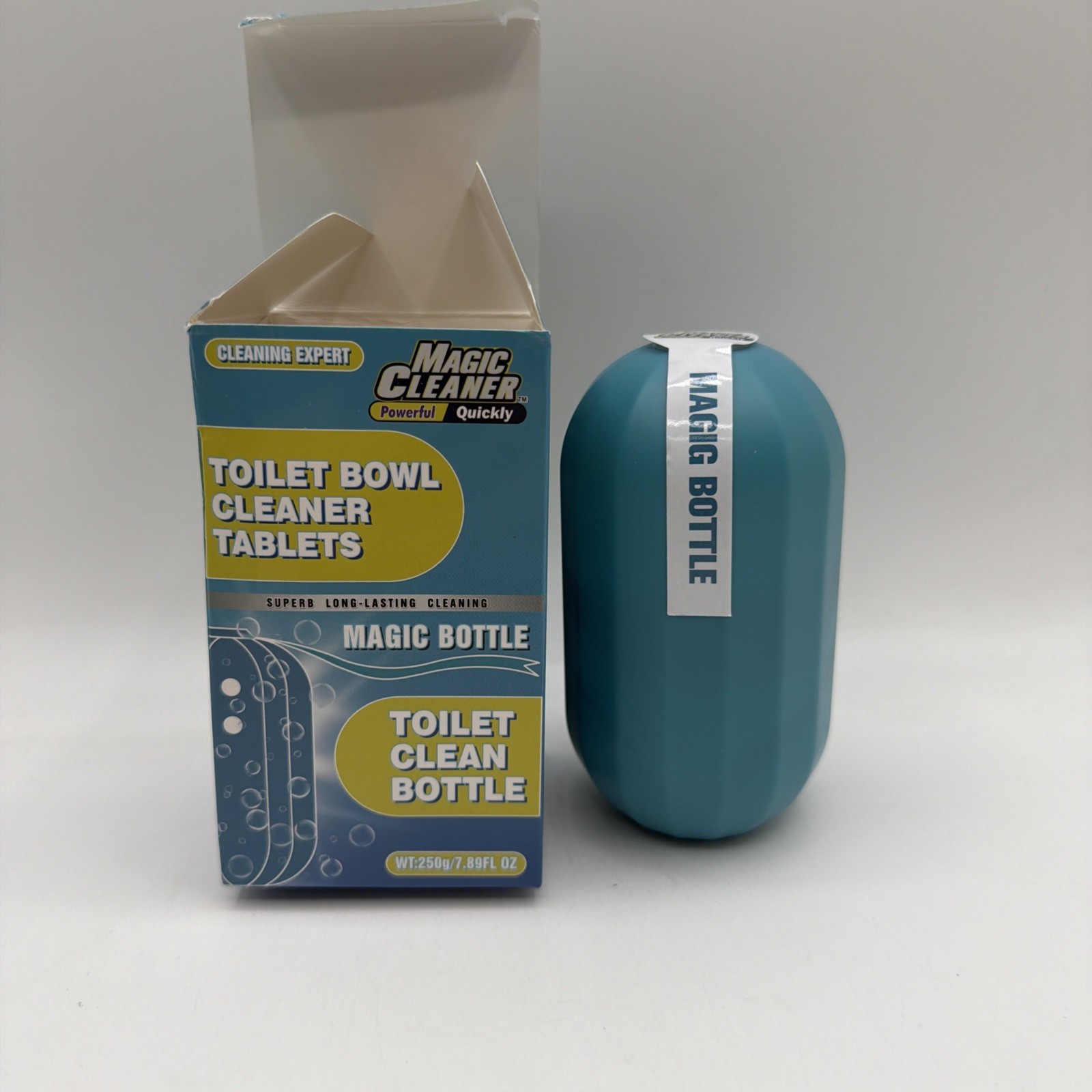 Magic Cleaner Toilet Bowl Cleaners(UPTO 2500 FLUSHES/Bottle),3-4 MONTH 1 Pack
