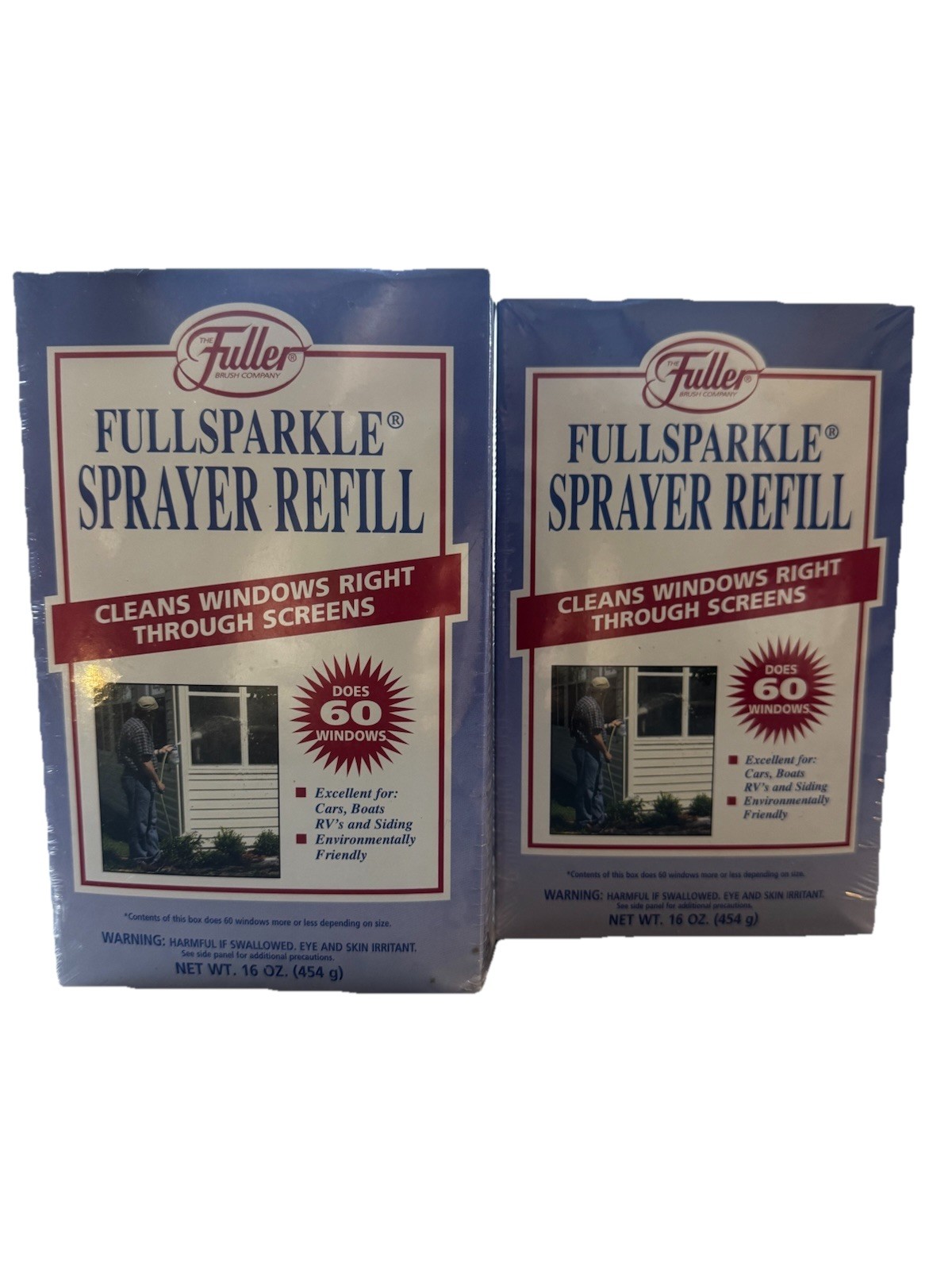 The Fuller Brush Company USA FullSparkle Sprayer Refill 2 Box Lot *Sealed BNIB*