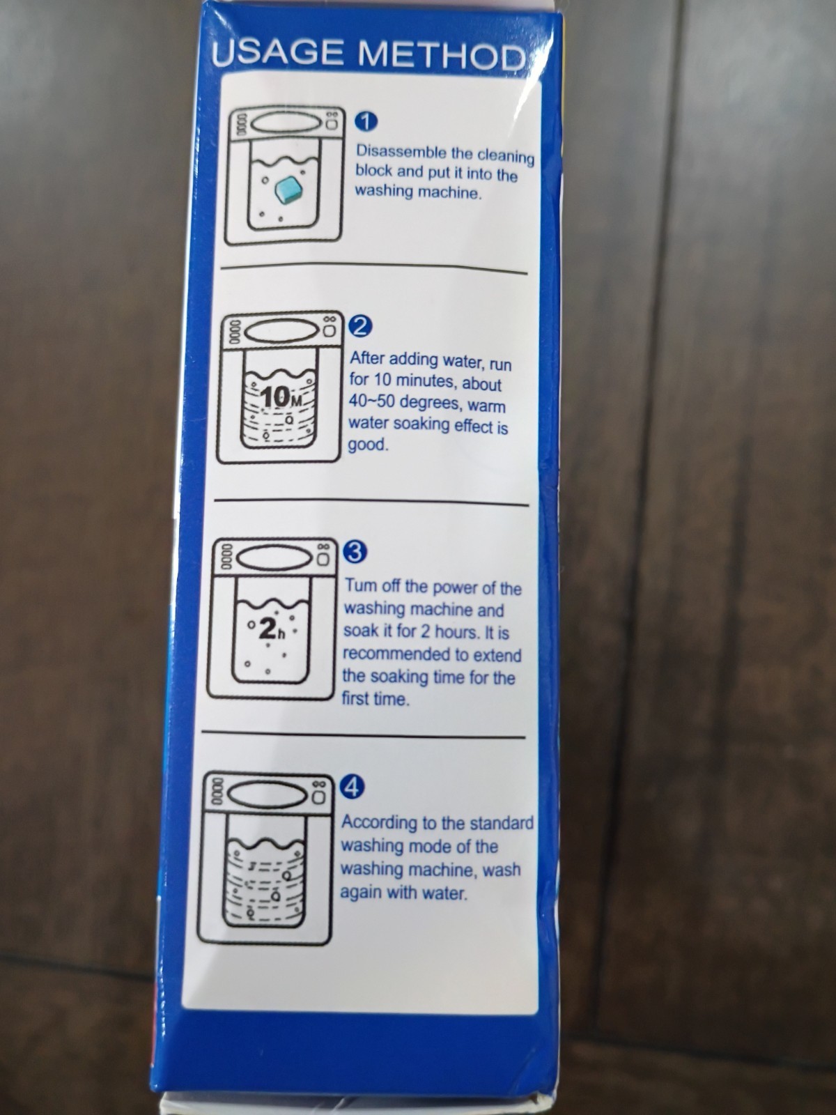 12 Pcs Washing Machine Cleaner Descaler Deep Solid Cleaning For HE Tablets