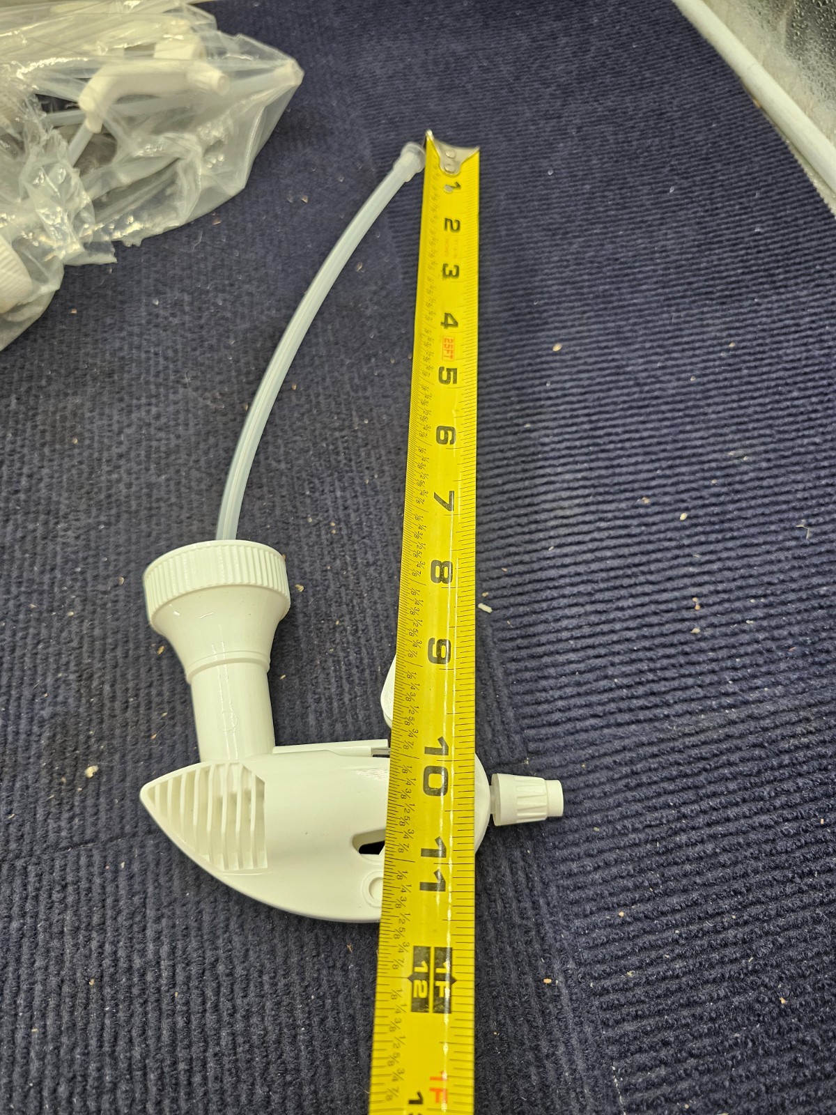 (QTY 10) Industrial Replacement Nozzle Trigger Sprayer Wihite Heavy Duty