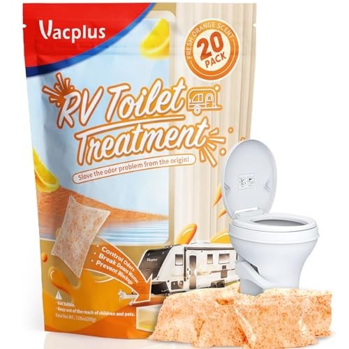 Septic Tank Treatment 12 Pcs for 1 Year Supply Dissolvable Packs Easy Operation