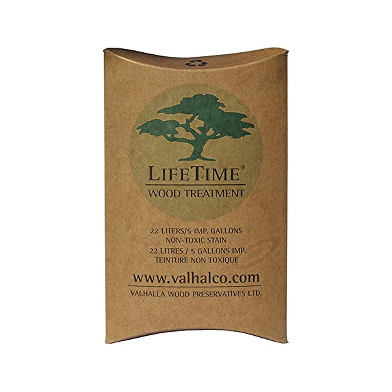 5-Gallon Eco Friendly Non Toxic Lifetime Wood Treatment Pouch