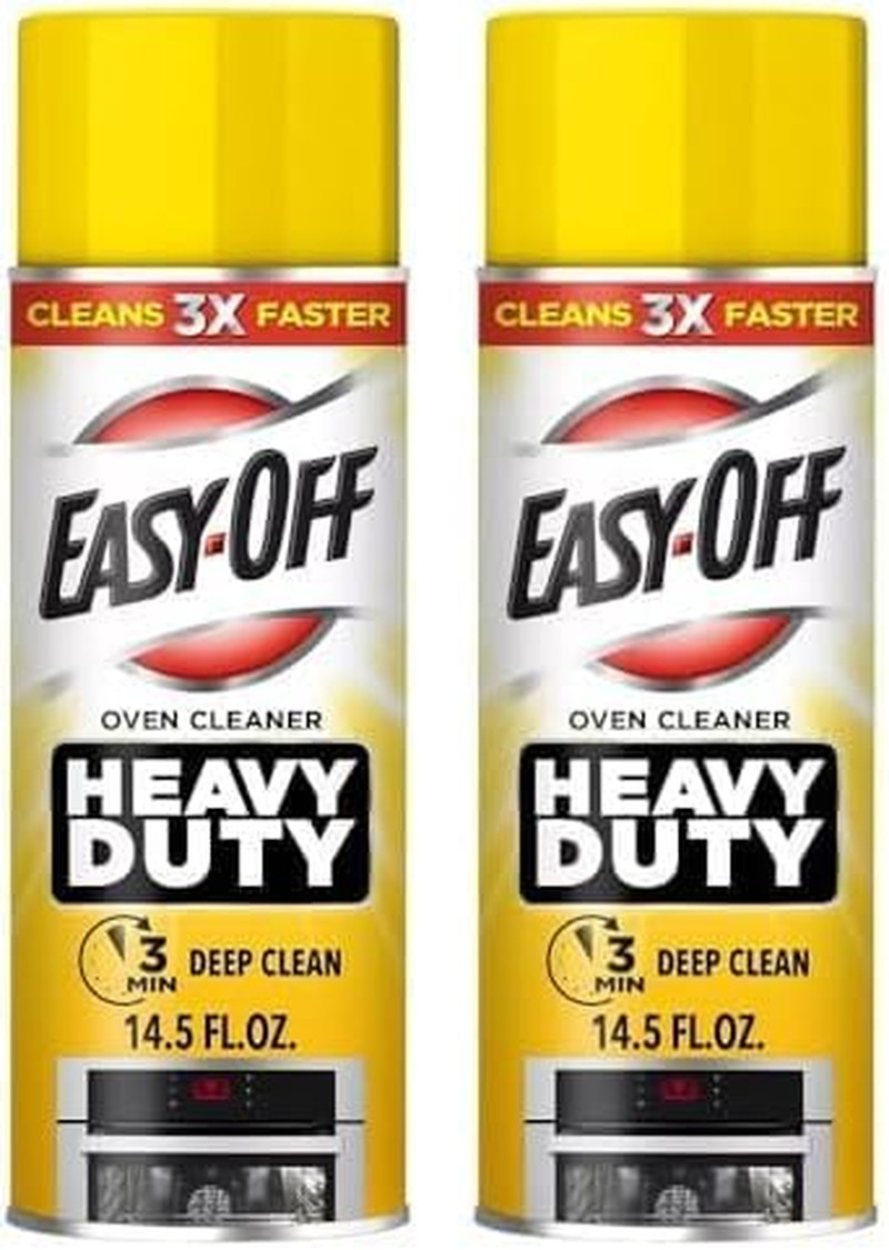 Heavy Duty Oven Cleaner, Regular Scent 14.5 Oz Can (Pack of 2)