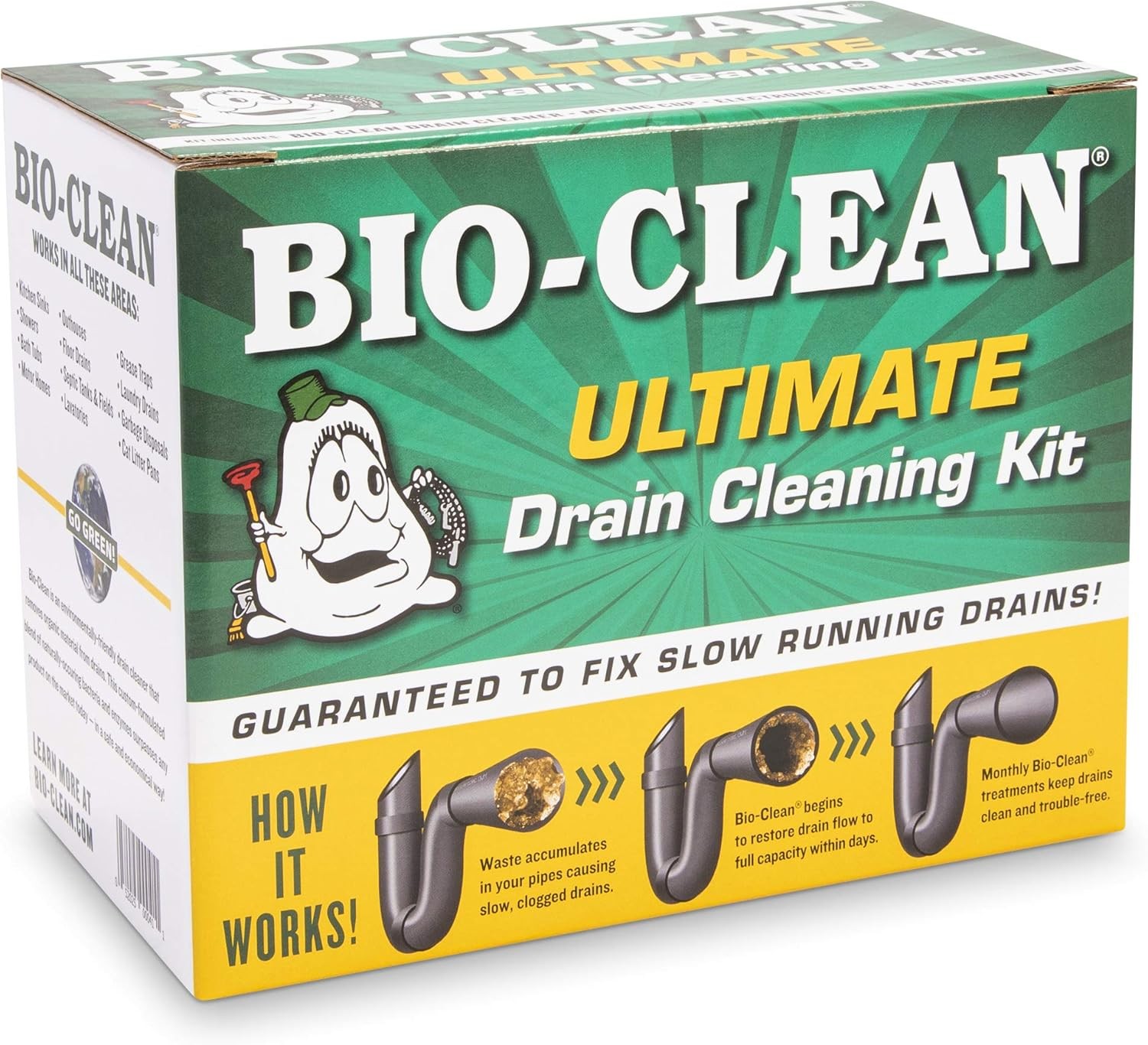 Bio-Clean Ultimate Pipe Cleaning Kit