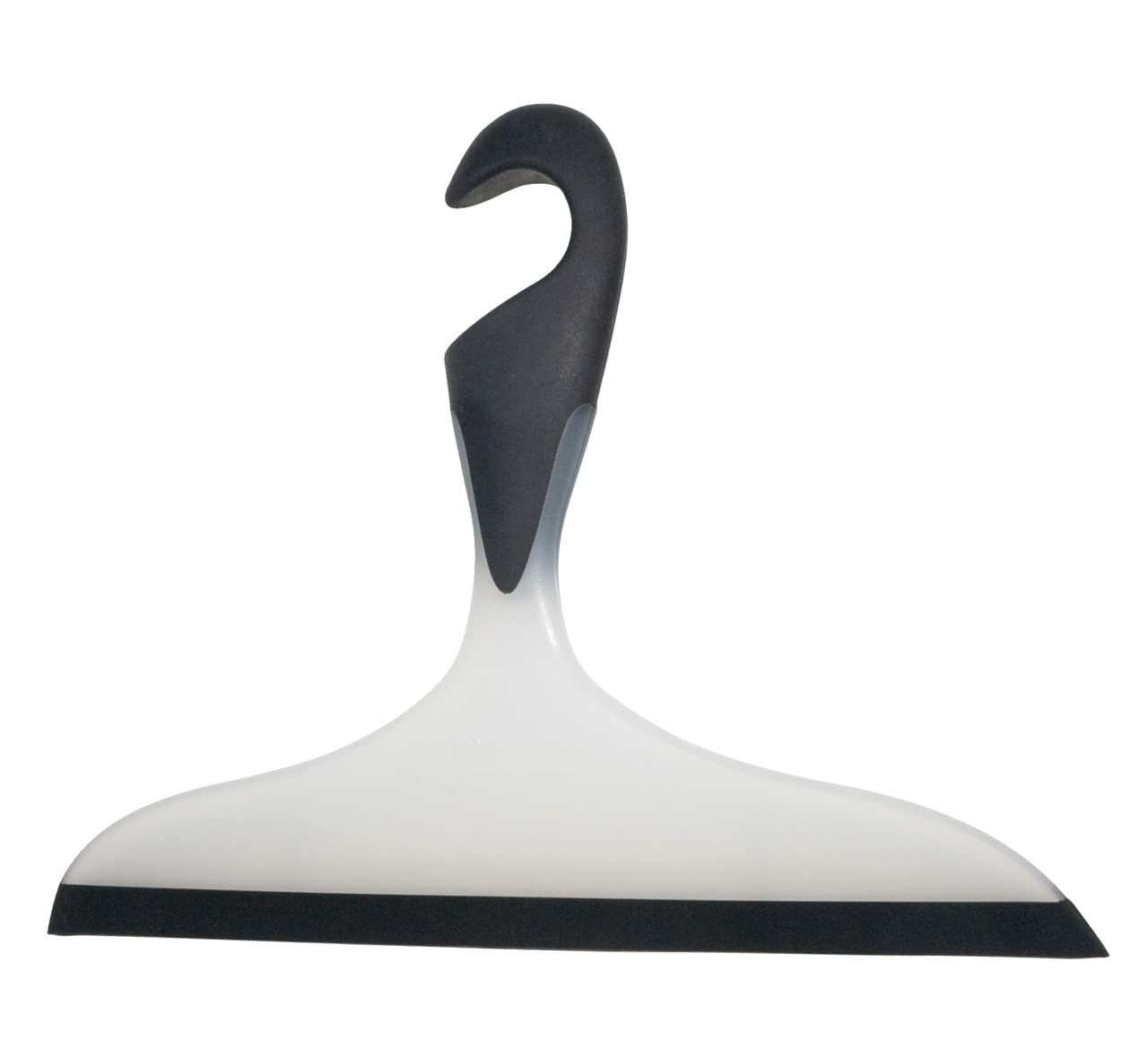 Squeegee Bathroom Wiper Streak Free Plastic Rubber Shower Cleaner with Hook 23cm
