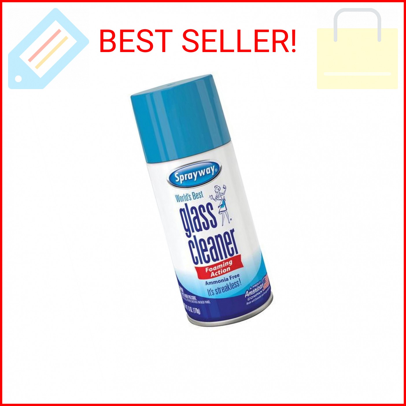 Sprayway Glass Cleaner SPRYWY 6OZ