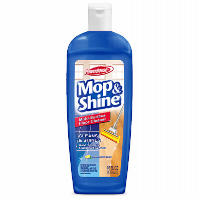 PowerHouse 90515-12 Mop & Shine Floor Cleaner, 16-oz. – Quantity 12