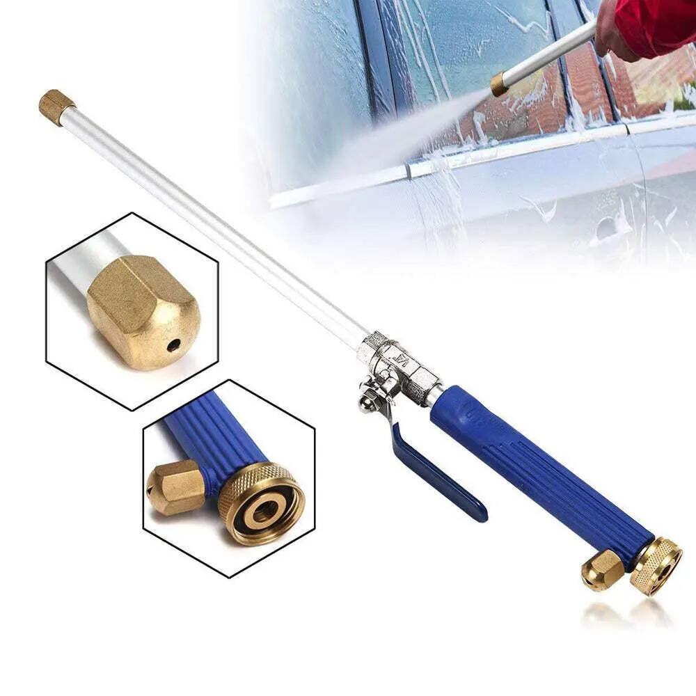 Car High Pressure Water Gun 46cm Jet Garden Washer Hose Wand Nozzle Sprayer Wate