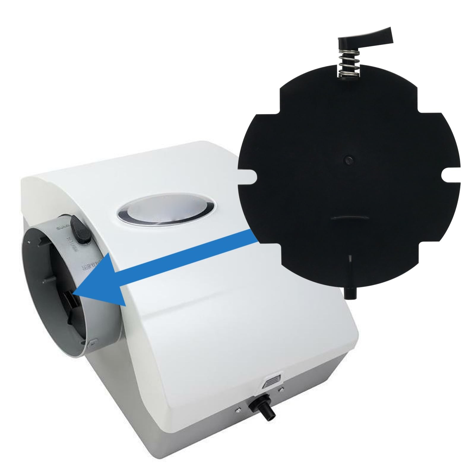 4332 Humidifier Damper for Aprilaire Models 400, 500, 550, 550A, 558, 600 Dam…