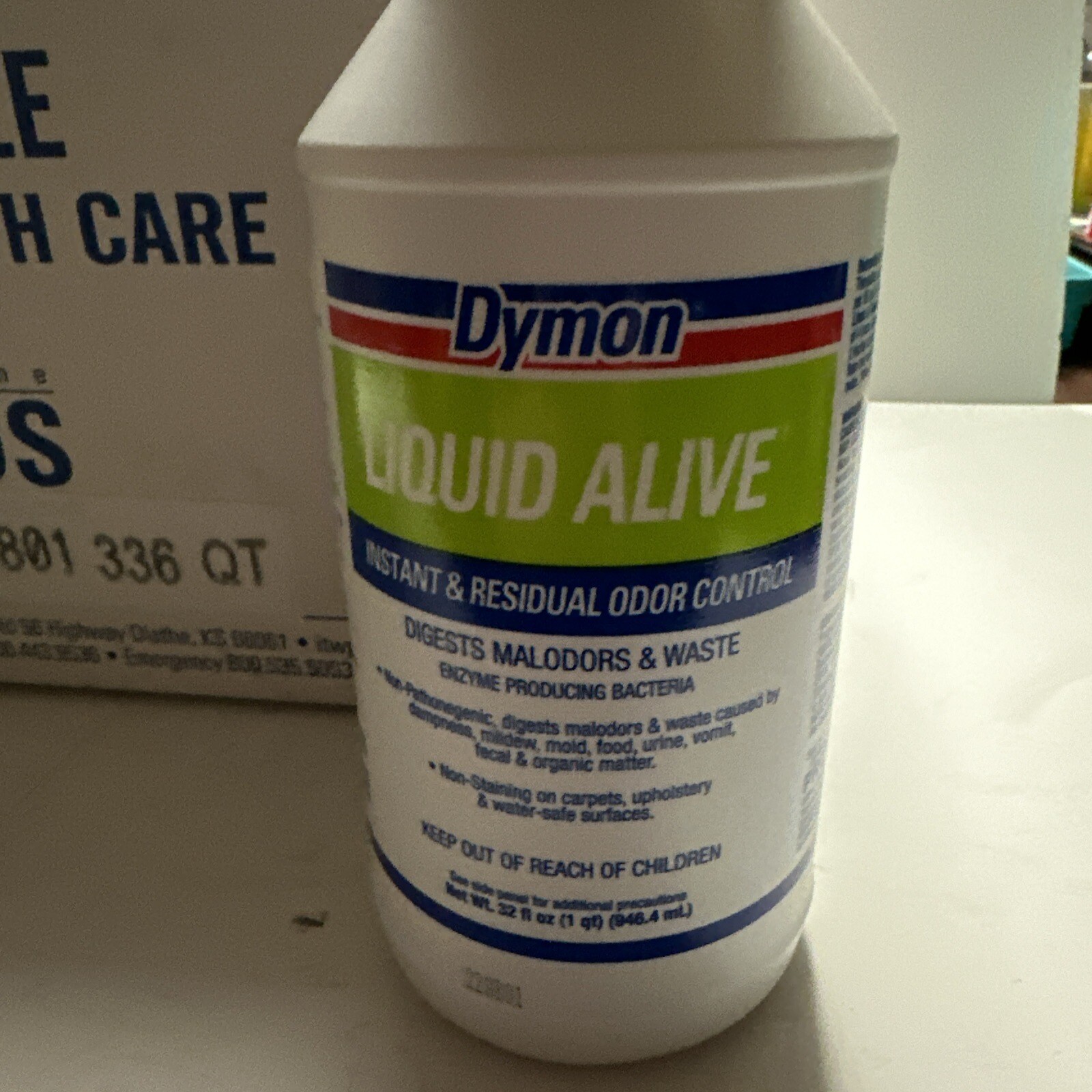 Dymon LIQUID ALIVE Enzyme Producing Bacteria 32 oz Bottle 23332 Free Shipping