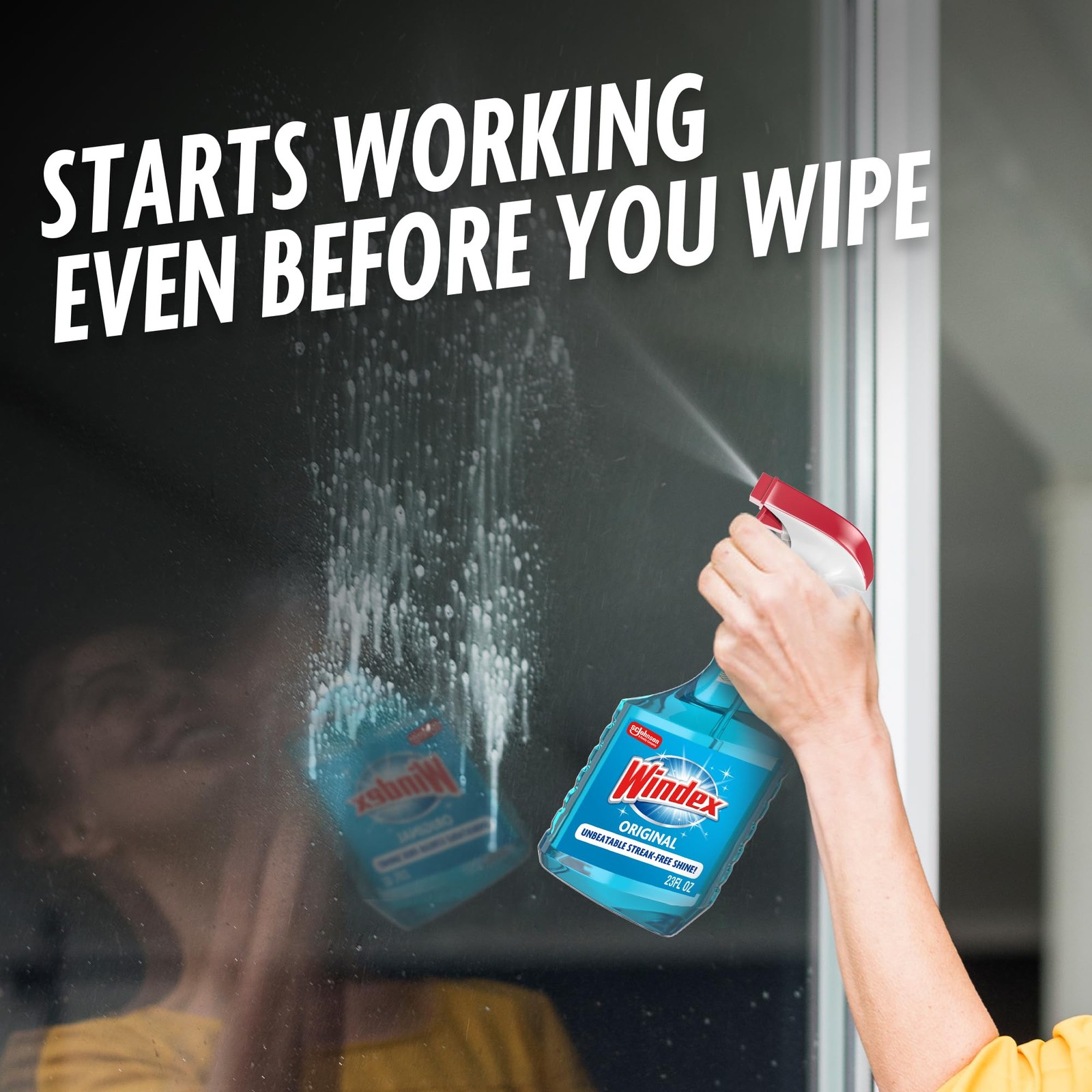 Windex Glass and Window Cleaner Spray Bottle Packaging Designed to Prevent