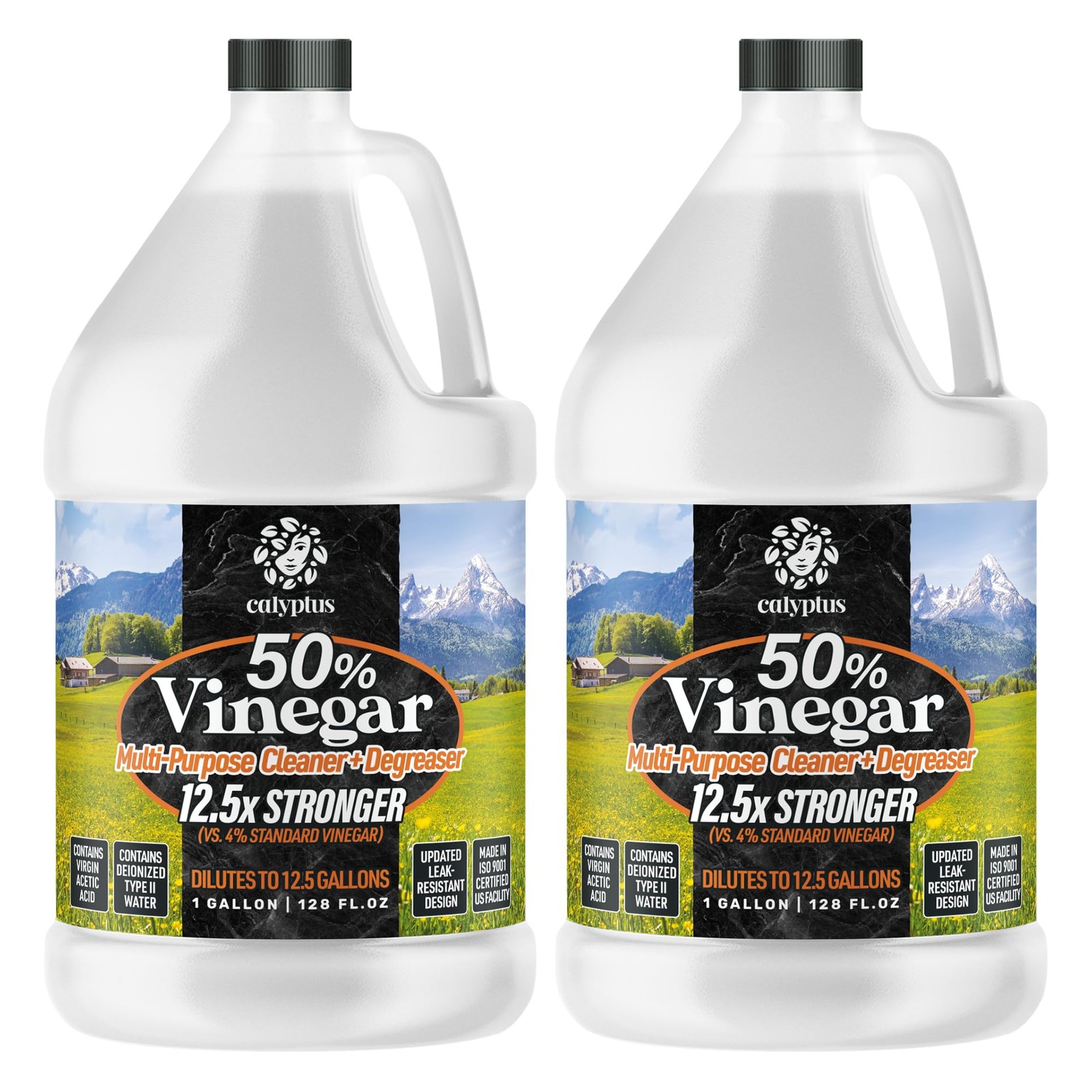 50% Pure Concentrated Vinegar | Maximum-Performance (12.5X) Power | Technical…