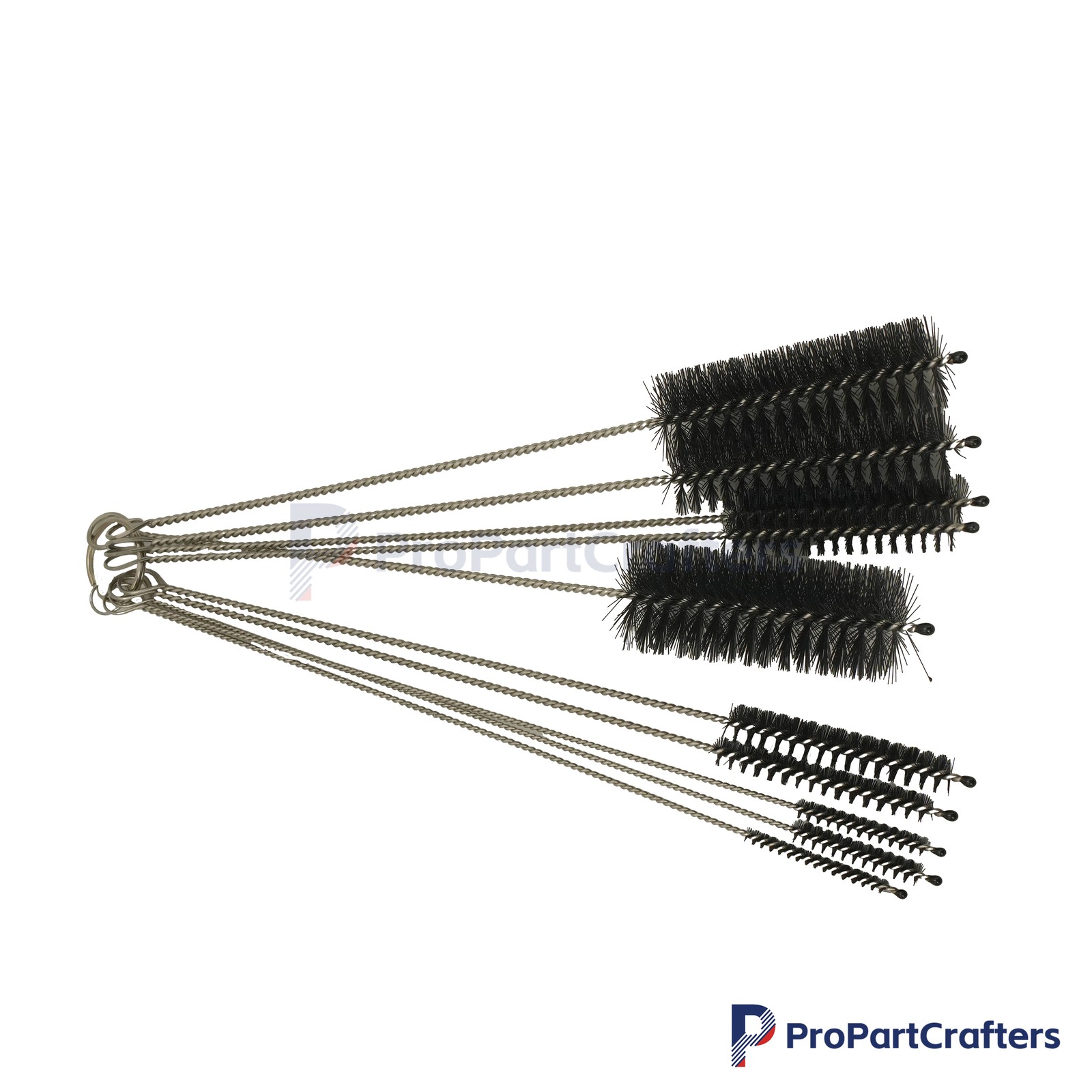 NEW 10PCS Set Nylon Small Long Cleaning Straw Brush Cleaner Bottle Tube Pipe