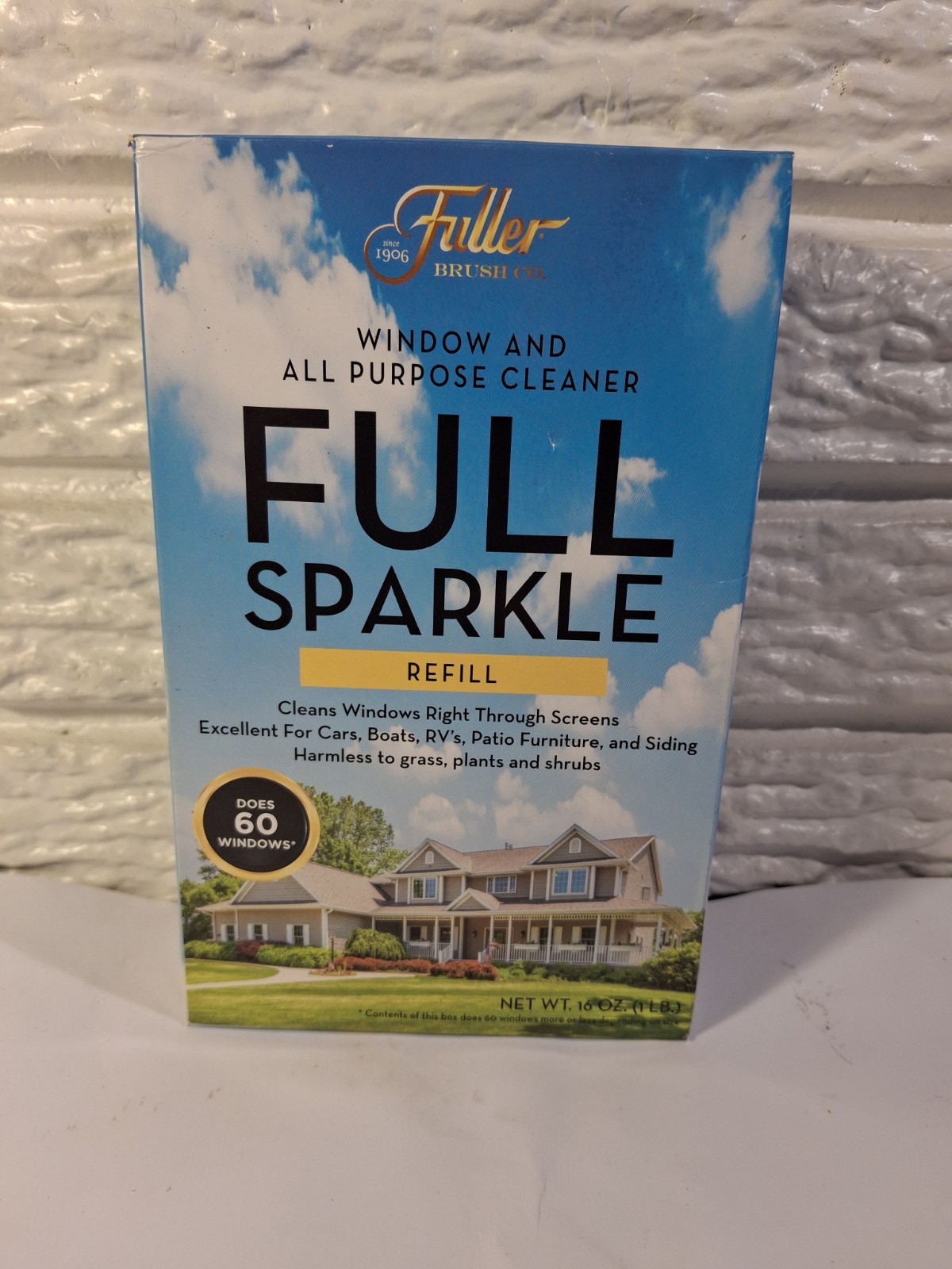 Fuller Brush Full Sparkle Window And All Purpose Cleaner Refill 16 Oz