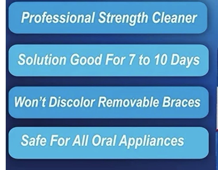 SmartGuard Premium Cleaner Mint Fresh ( 110 Cleanings)- Removes Stain Plaque