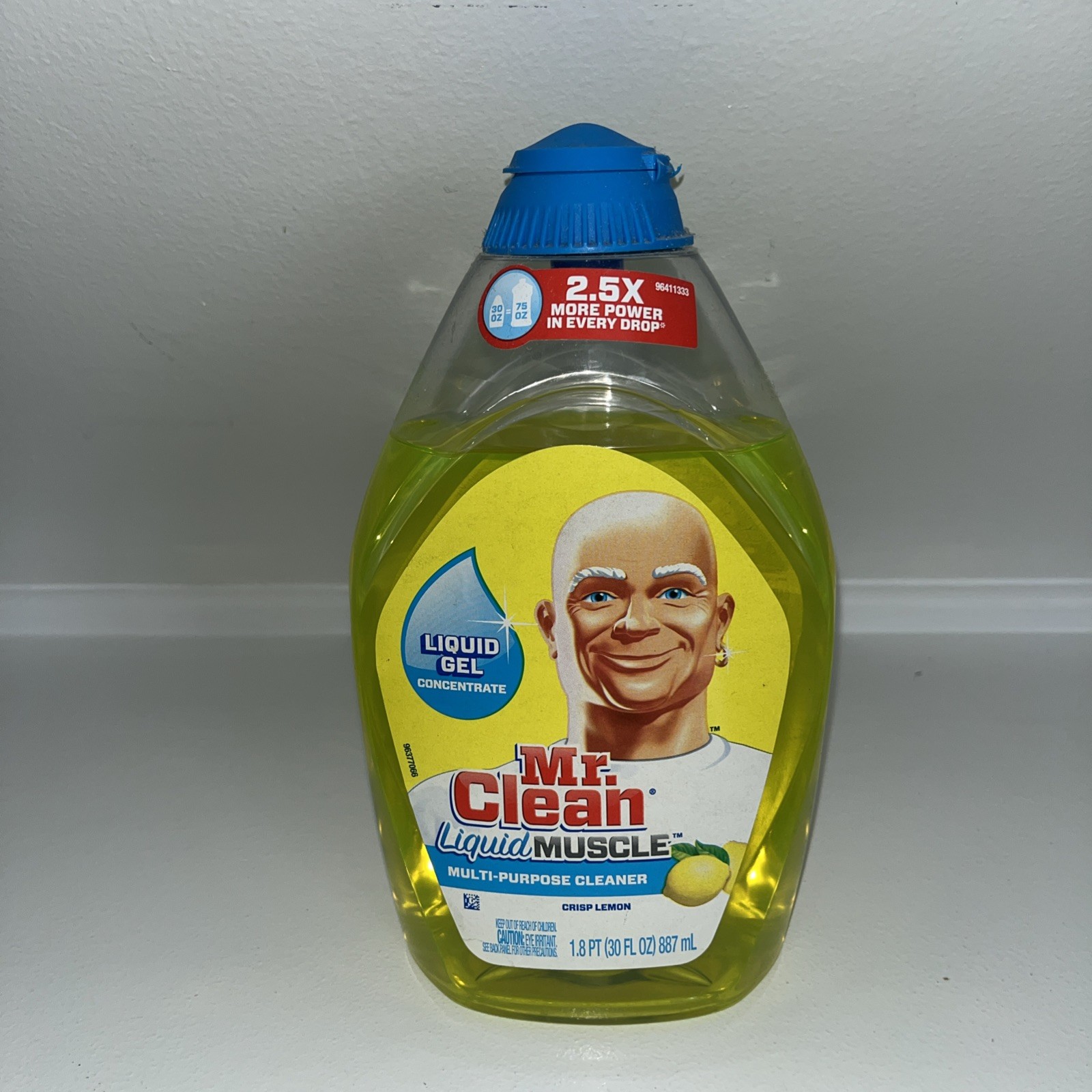 Mr Clean Liquid Muscle Multi Purpose Cleaner Crisp Lemon 30 oz LARGE Size
