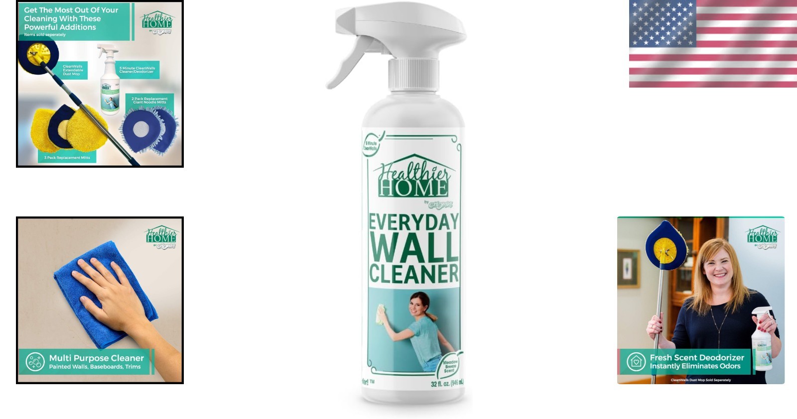 Meadow Breeze 4-in-1 Painted Wall & Surface Cleaner