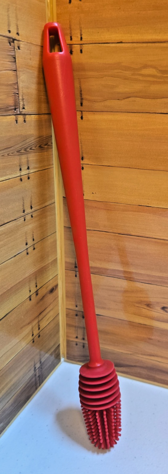 Red Manna Silicone Cleaning Brush; 13″