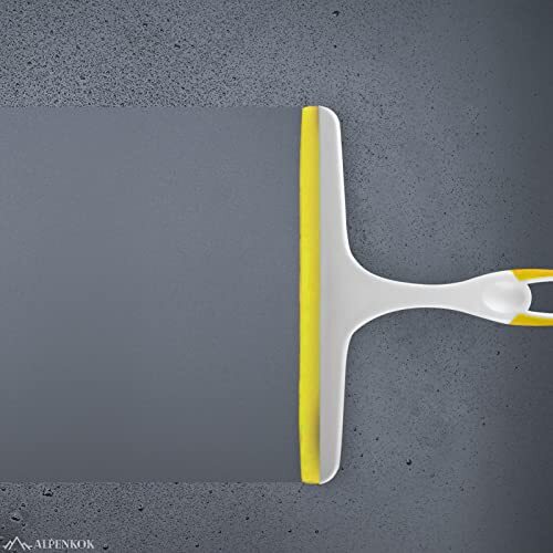 4 Pack Shower Squeegee for Glass Doors Tiles Mirrors Car Windows, 9.5 Inch