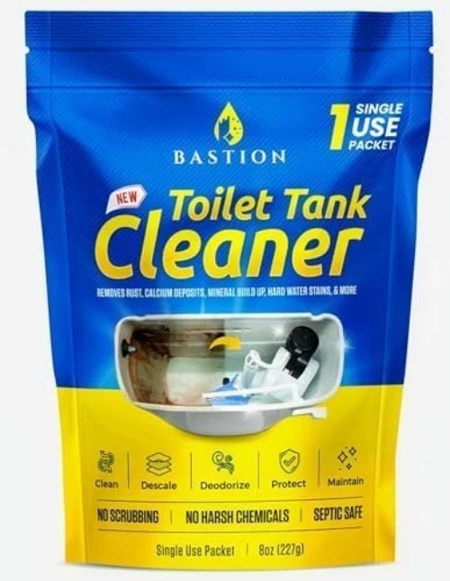 8oz Toilet Tank Cleaner – Septic Safe, No Scrubbing, Tough on Hard Water Stains