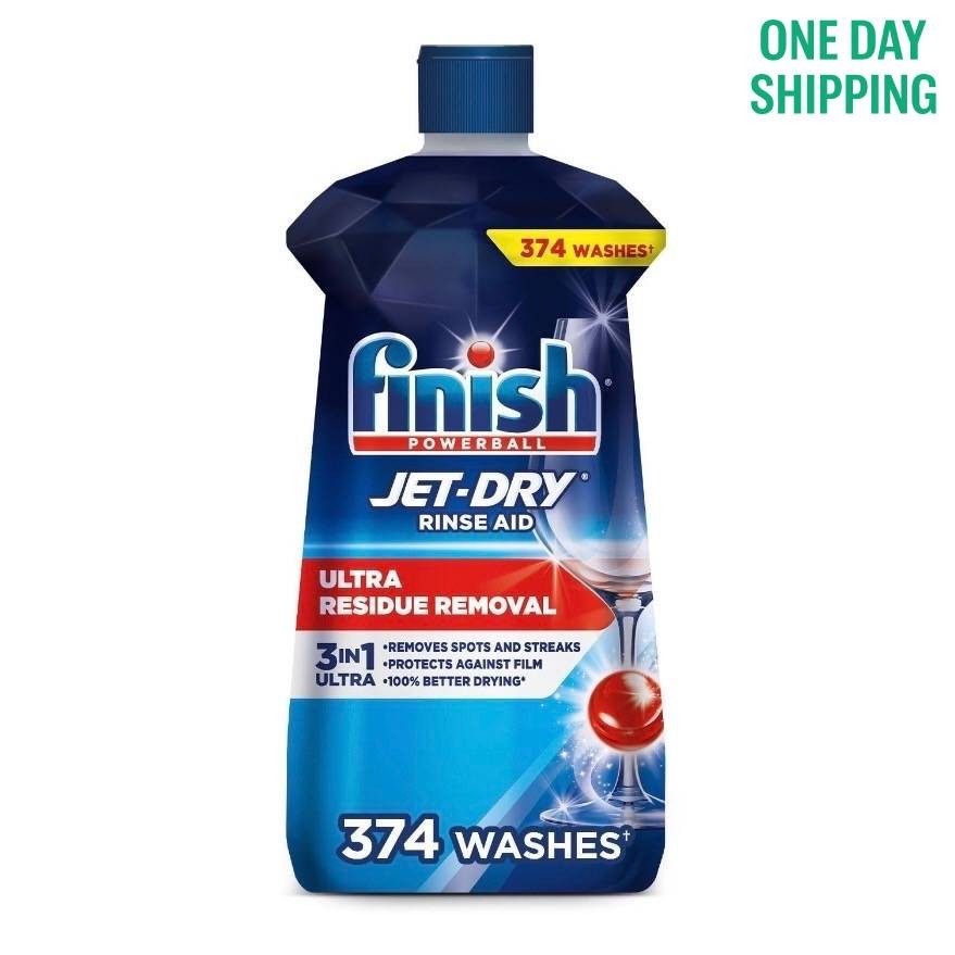 Finish Jet-Dry Rinse Aid, 38 fl. oz.