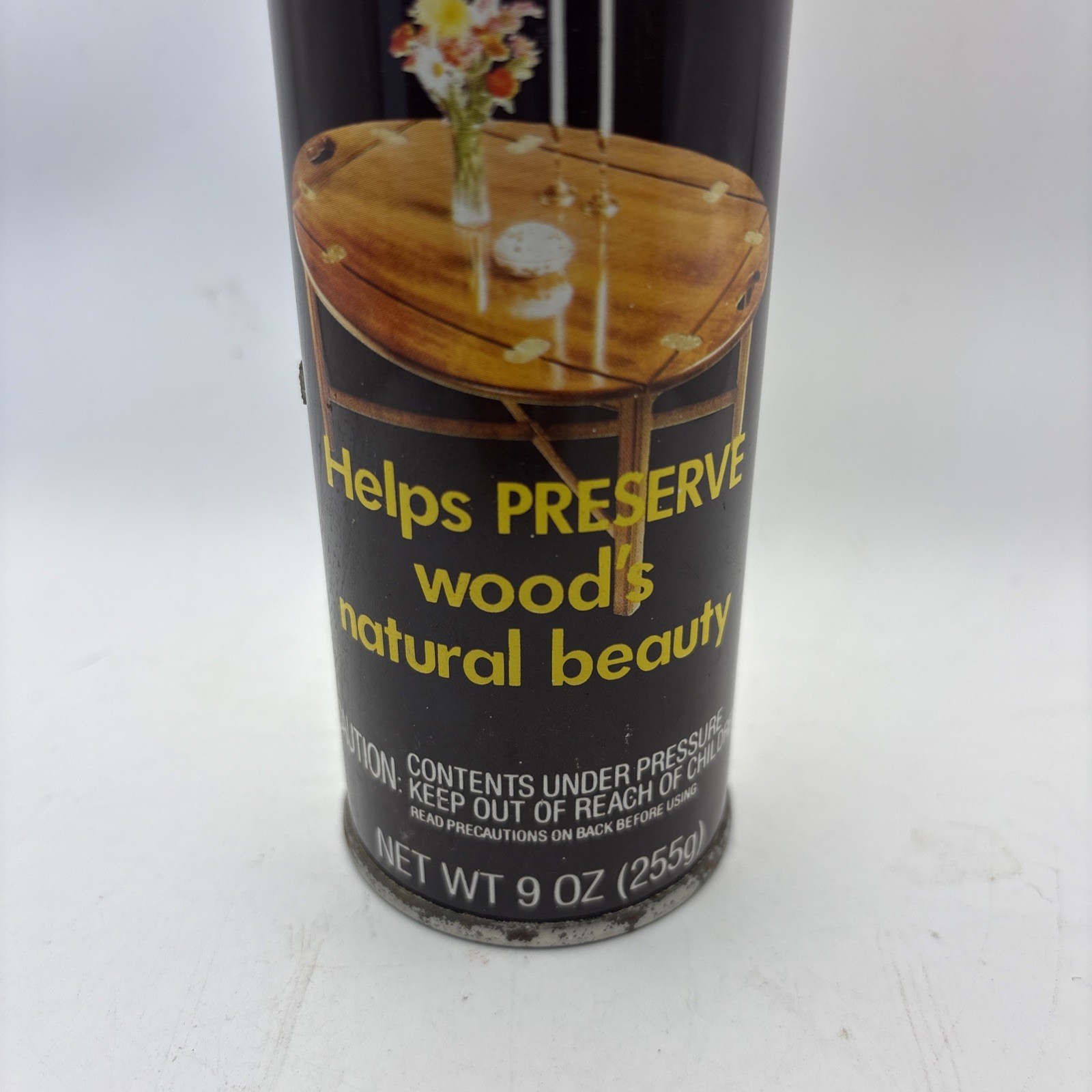 Vtg 80s Old English Lemon Creme Moisturizing Furniture Polish Used Close To Full