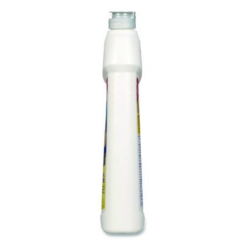 Soft Scrub All Purpose Cleanser, Lemon Scent, 24 oz Bottle, 8/Carton