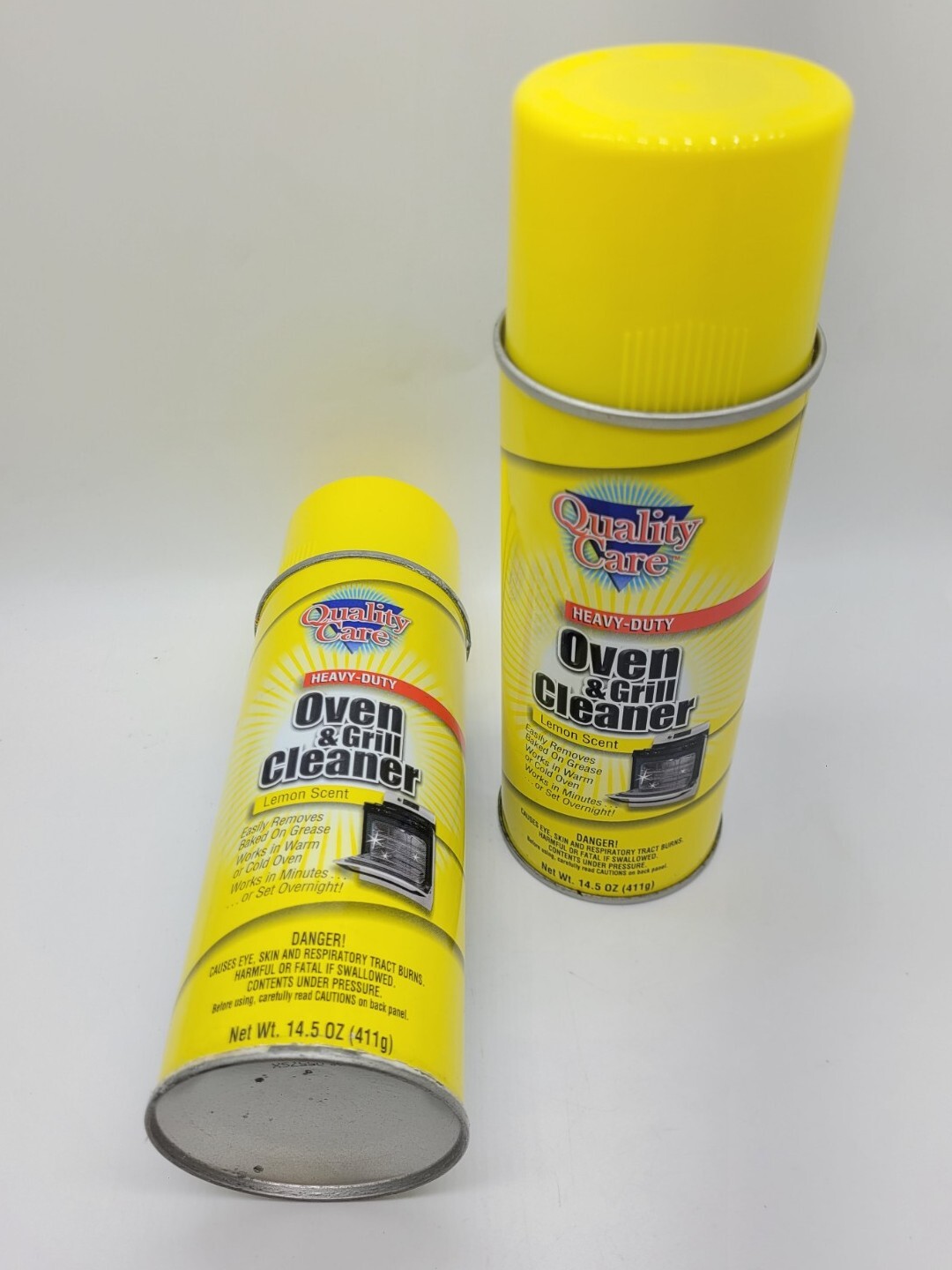 (Bundle Of 2) Heavy Duty Oven & BBQ Grill Cleaner Spray in Lemon Scent, 14.5 Oz