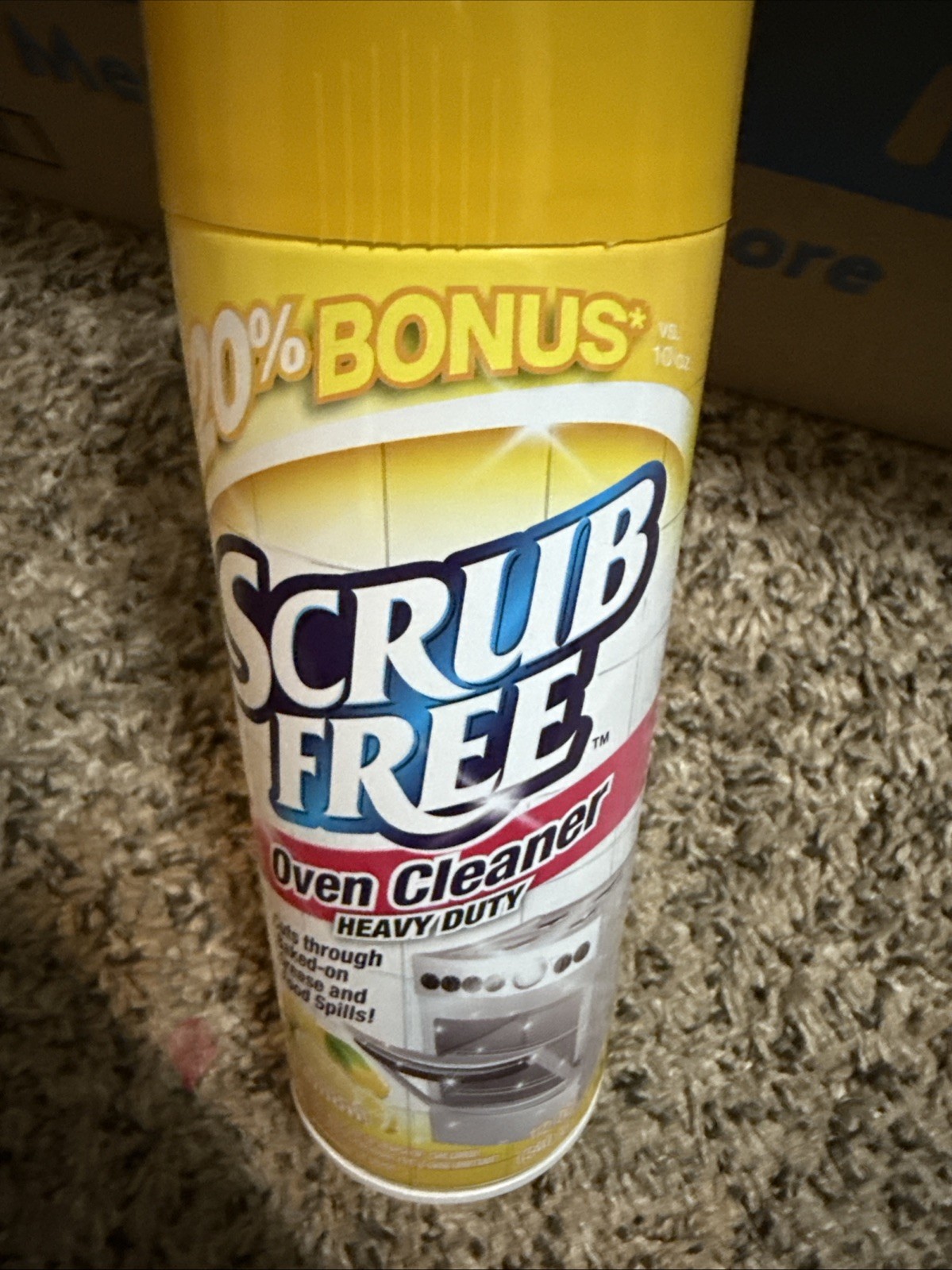 Scrub Free Oven Cleaner Lemon 12oz – Heavy Duty Degreaser Spray