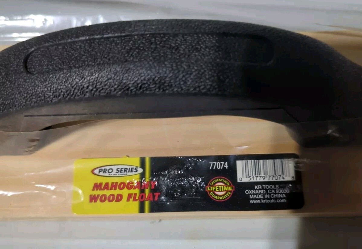 Pro Series Mahogany Wood Float 77074 with handle