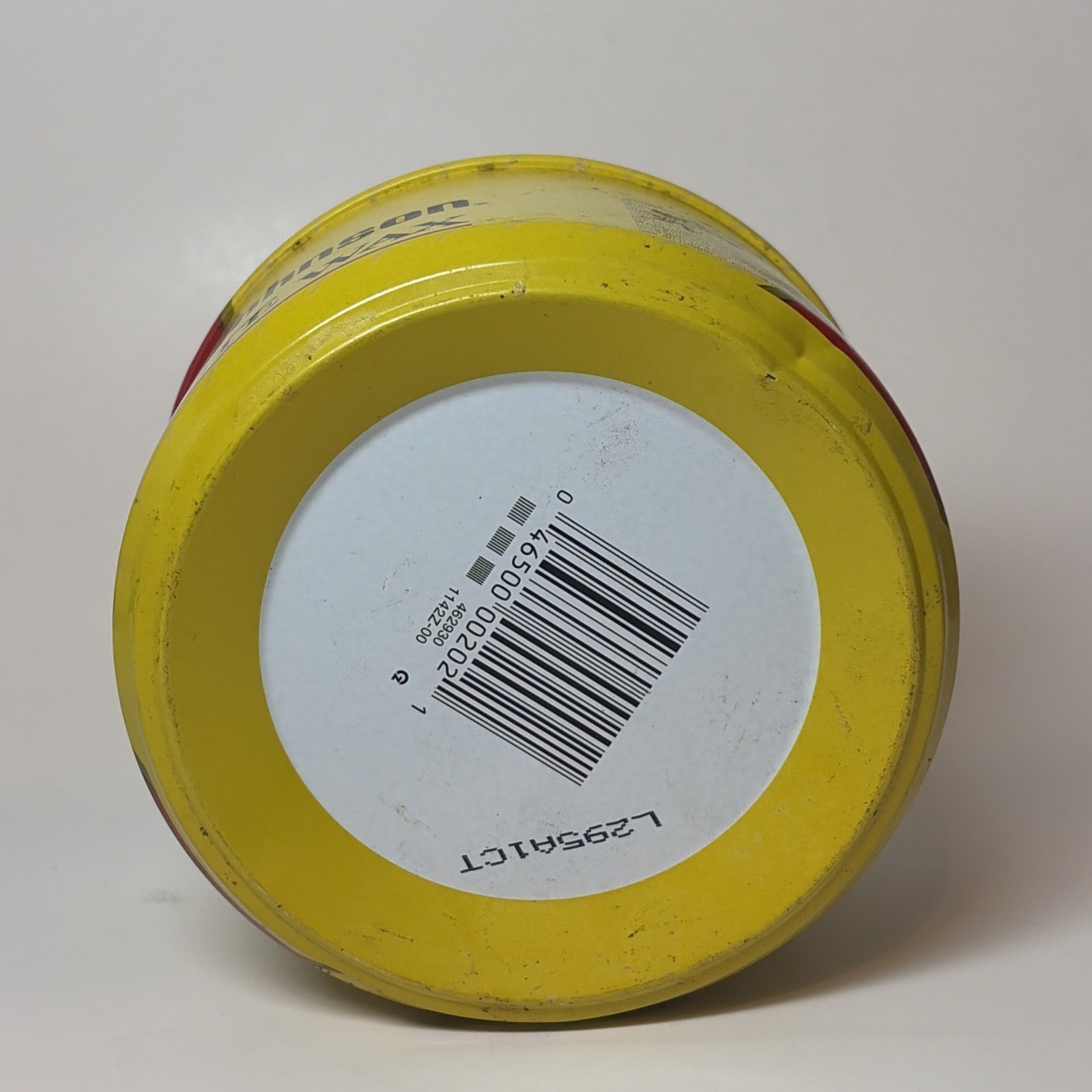 SC Johnson Paste Wax Original Formula 16oz OPEN 50% Full