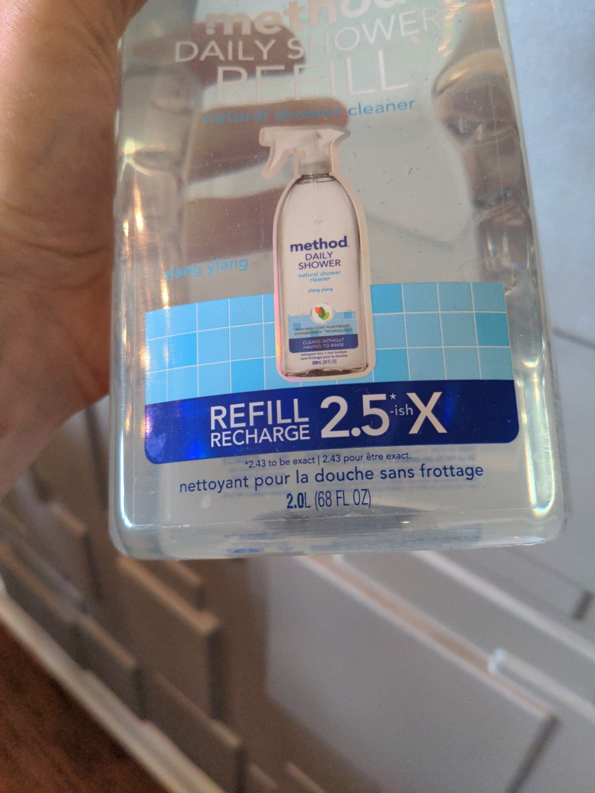 Method Daily Shower Cleaner Refill, For 68 Fl Oz