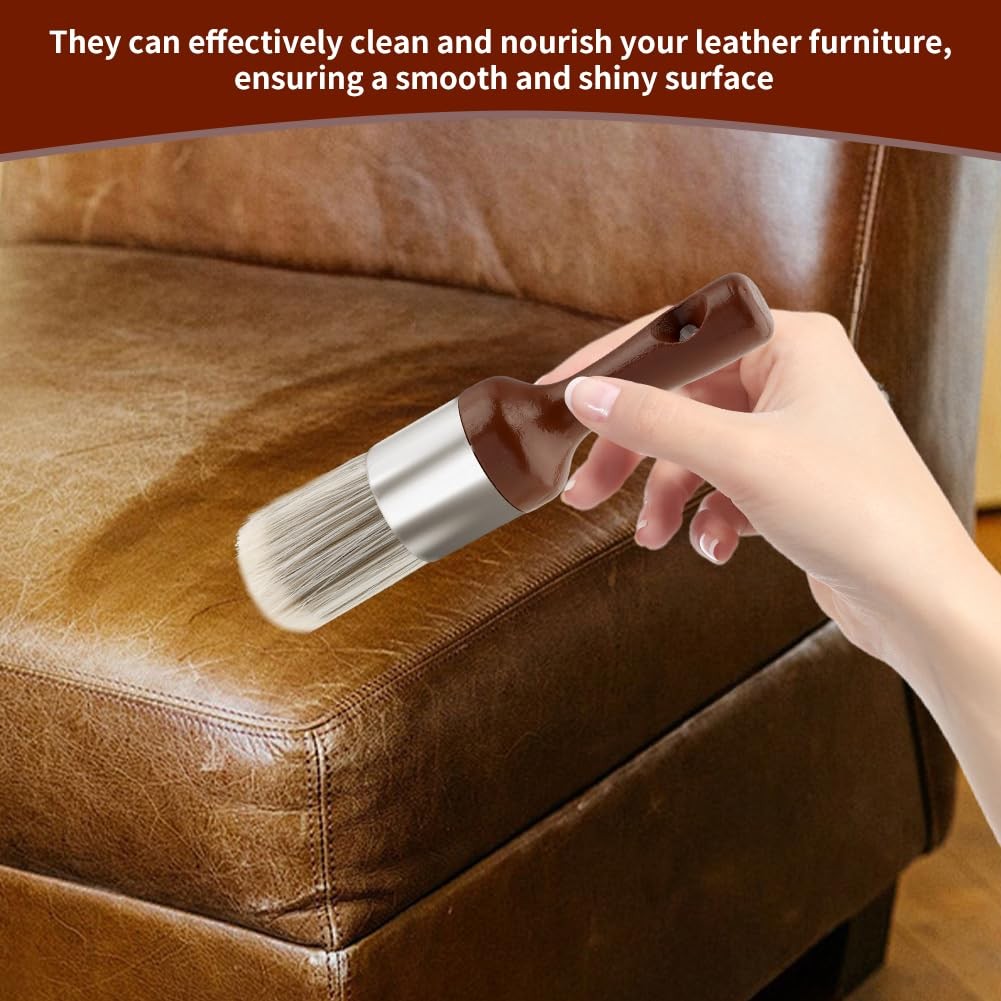 Furniture Salve Brush for Leather Wood Restoration Care Polish Wooden