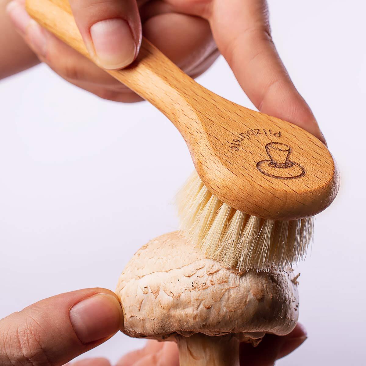 Mushroom Cleaning Brush “ Kitchen Sink Utensil Restaurant House Use “ Made In Ge