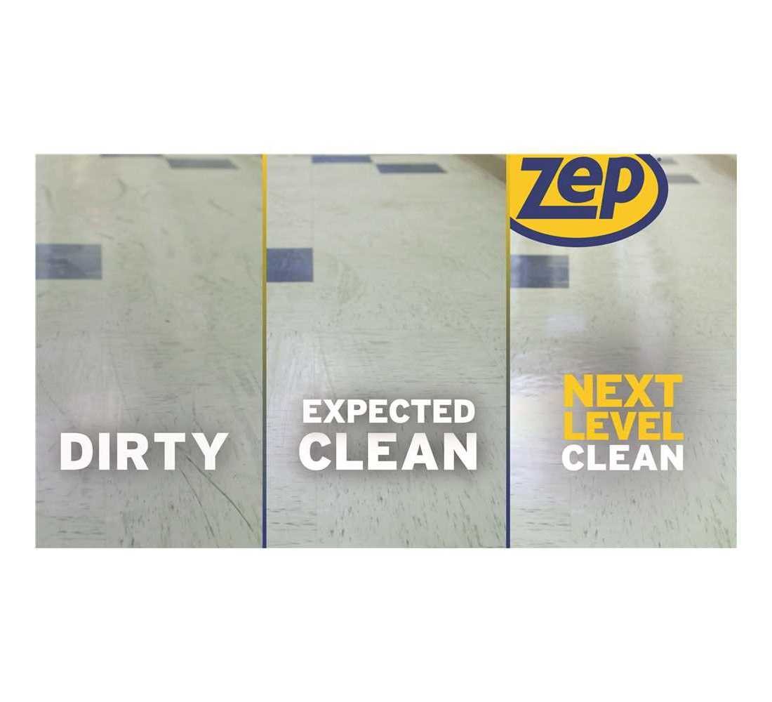 ZEP ZULFFS128 Floor Stripper, 1 gal, Liquid, Clear