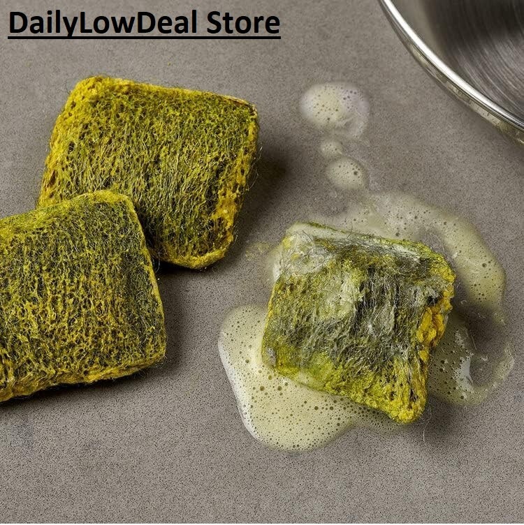10 PADS -Brillo Steel Wool Scouring Soap Pad Lemon Scent Pots Pans Grills Dishes