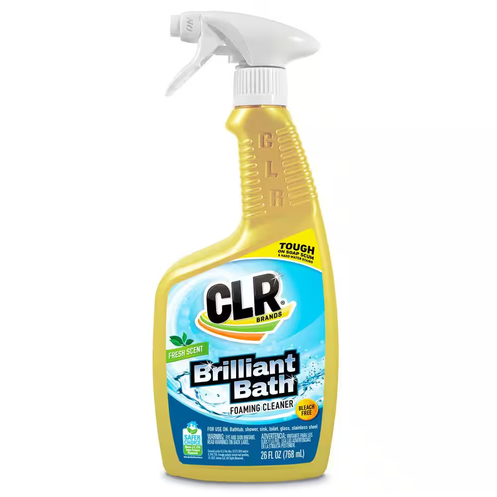 Brilliant Bath Bathroom Cleaner 26 oz Tub Tile Shower Multi Surface Spray