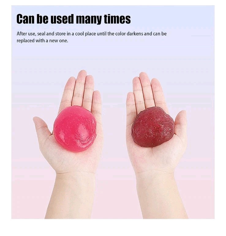 4 Pack Magic Cleaner Gel – 2 Colors Reusable Dust Remover for Keyboards & Cars