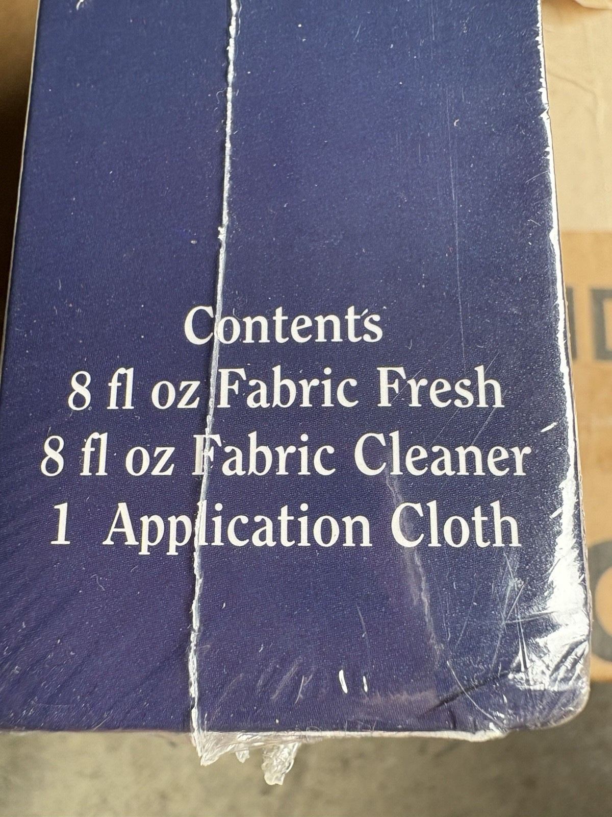 Furniture Upholstery Fabric Care Kit CARDI’S Exclusive Cleaner New Sealed