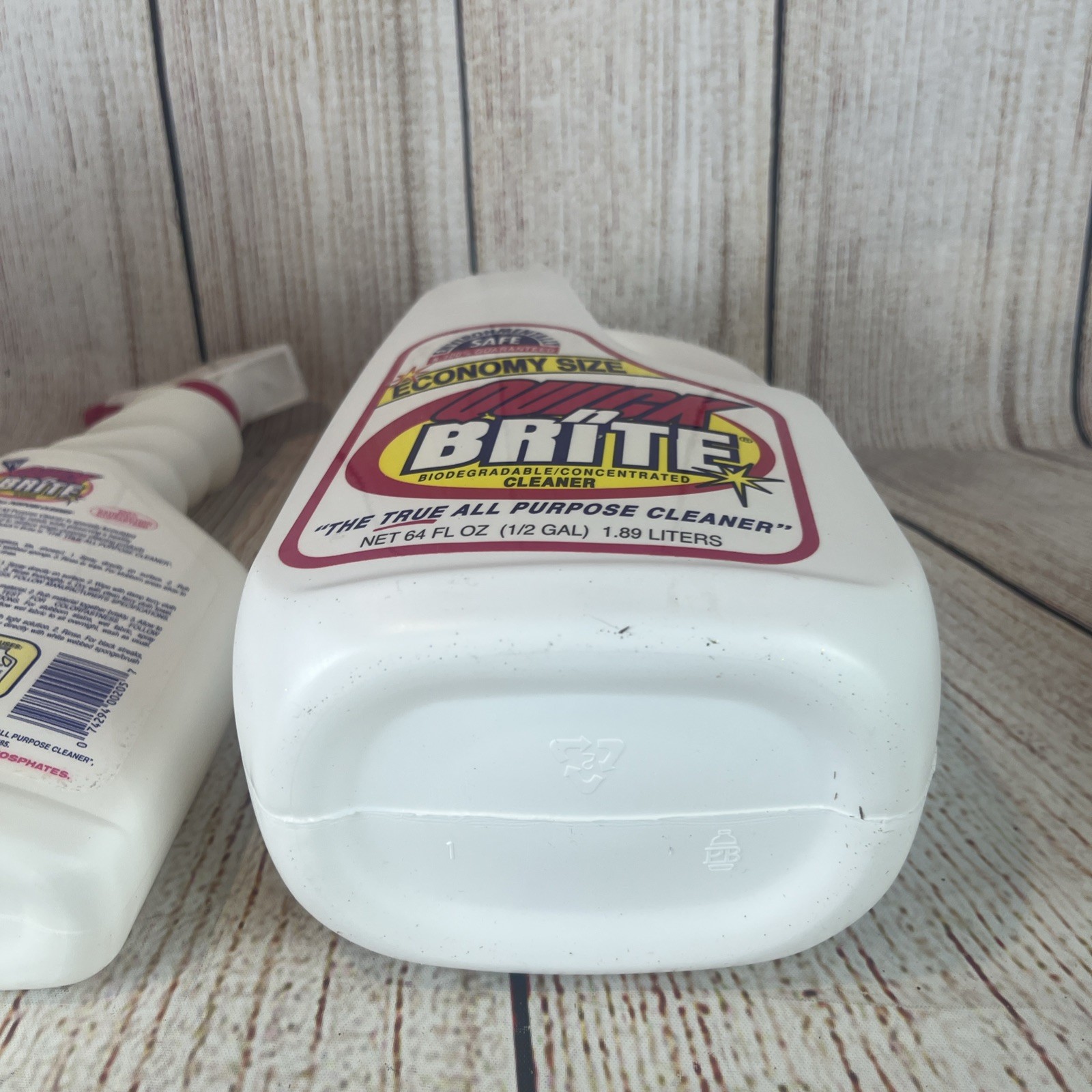 Quick N Brite All Purpose Cleaning Paste 80 Oz, Liquid Cleaner 64 Oz Lot Kit