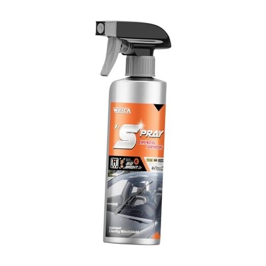 5-Sec Water Spot Remover for Cars – Streak-Free Windshield Cleaner with 45 2