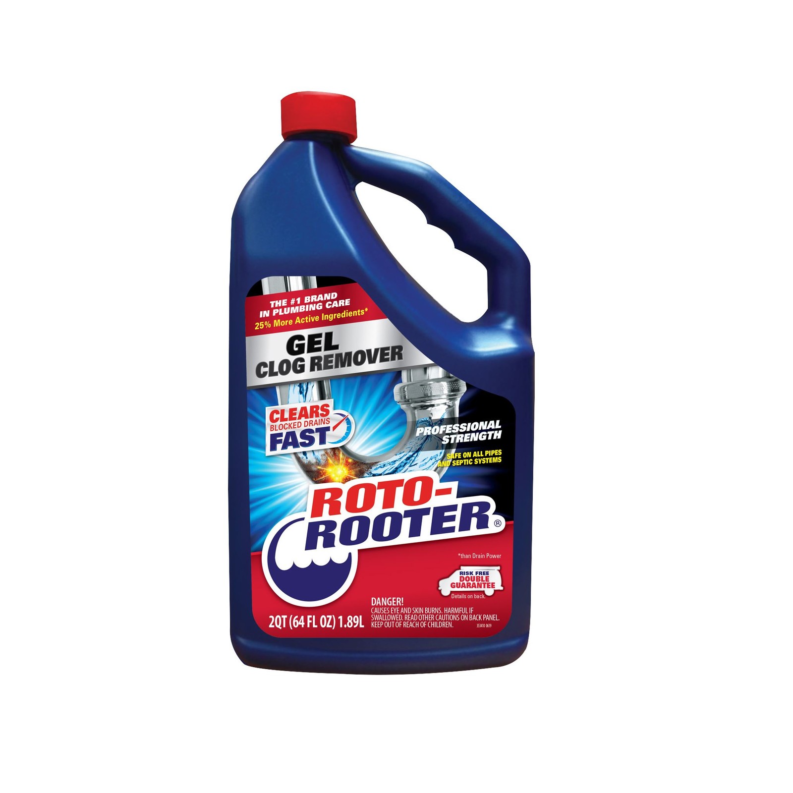 Roto-Rooter Gel Clog Remover, 64 oz- 351404