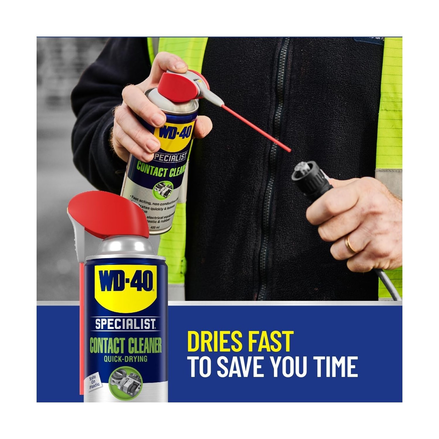 11 oz Contact Cleaner Spray for Sensitive Electronics Quick Drying