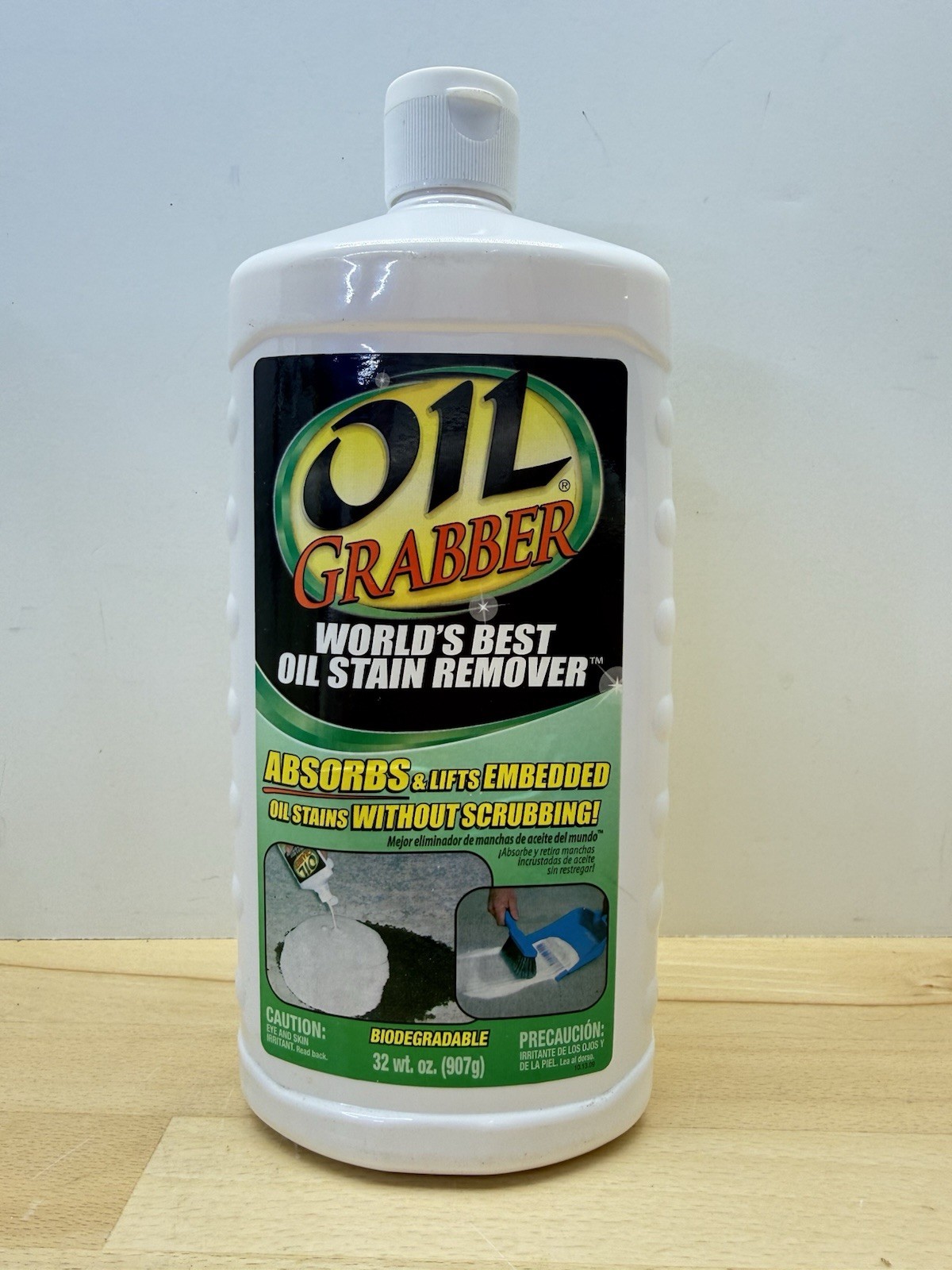 Krud Kutter Oil Grabber Stain Remover Absorbs Lifts Stains Biodegradable 32oz