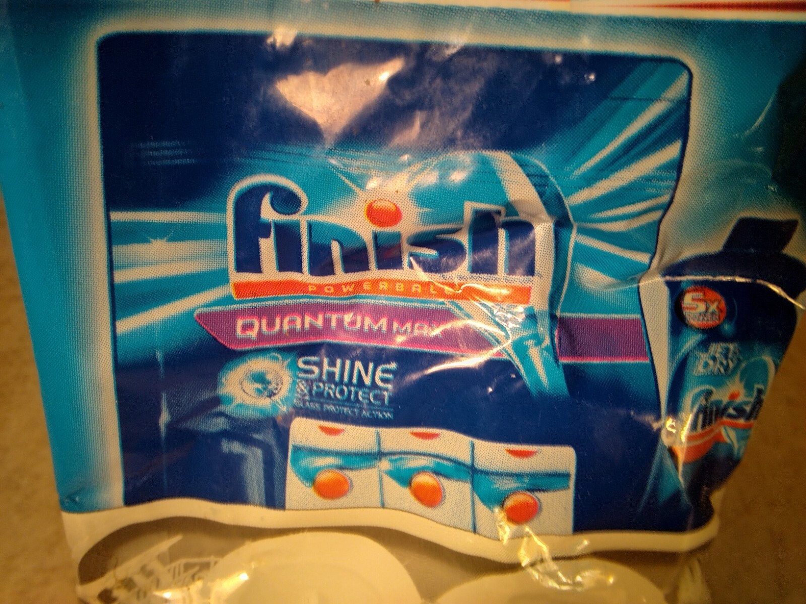 2 Ct Finish Quantum Max Capsules Automatic Dishwasher Detergent Jet Dry Rinse Ag