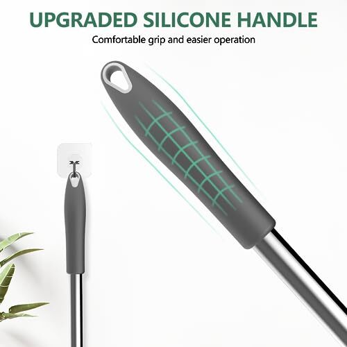 Microfiber Cleaning Duster with Extendable 100 Inch Handle Pole for Ceiling Fan
